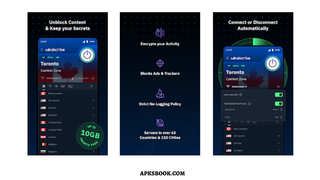 Windscribe VPN Mod APK Download Free