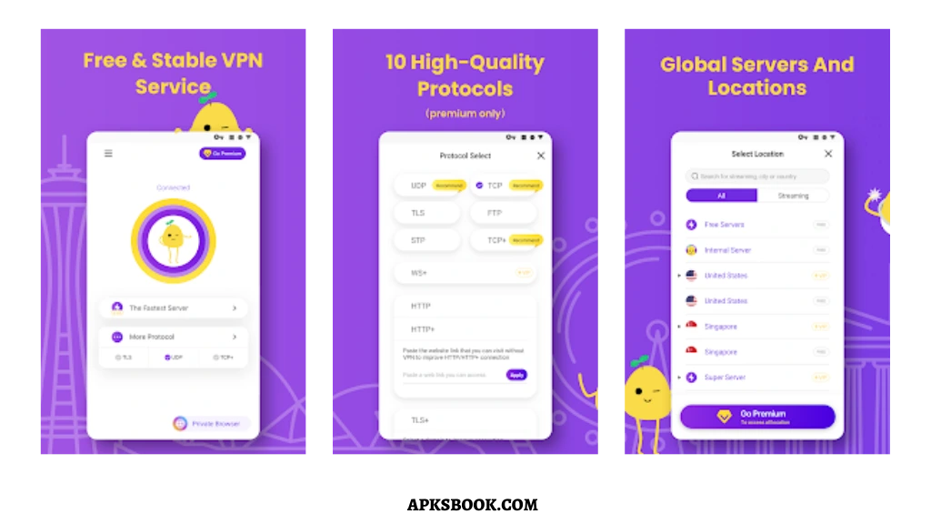 Potato VPN Mod APK Free and Stable